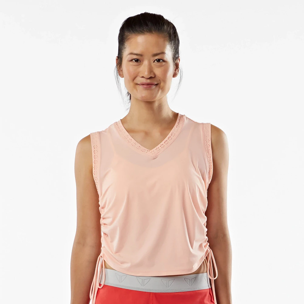 Women's Korsa Laser Cut Muscle Tee 1 Women's Korsa Laser Cut Muscle Tee