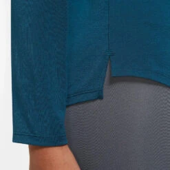 Women's Nike One Luxe Dri-FIT Long Sleeve Top -BROOKS Shoes Shop 1mzzgte1vf