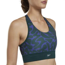 Women's Reebok Run Bra All Over Print -BROOKS Shoes Shop 25v2s4lka5