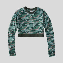 Women's Korsa Vivid Long Sleeve Crop Top 24 Women's Korsa Vivid Long Sleeve Crop Top -BROOKS Shoes Shop 3qrilf3bqf