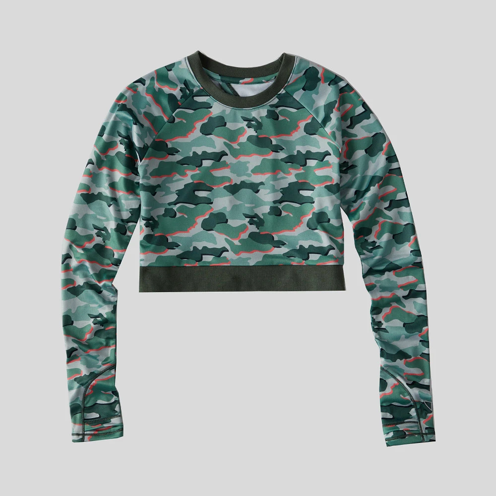 Women's Korsa Vivid Long Sleeve Crop Top 5 Women's Korsa Vivid Long Sleeve Crop Top - Image 5