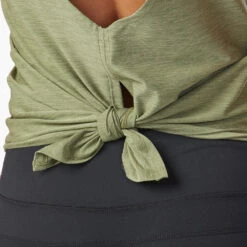 Women's Korsa Hallow Out Tie Back Tank -BROOKS Shoes Shop 7z57uusphk