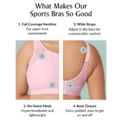 Women's Glamorise No-Sweat Mesh Sports Bra 33 Women's Glamorise No-Sweat Mesh Sports Bra -BROOKS Shoes Shop almoddsgr1