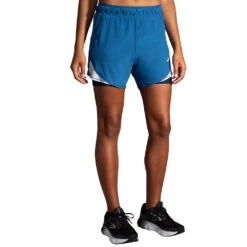 Women's Brooks Chaser 5" 2-in-1 Shorts -BROOKS Shoes Shop ayomrlyjju