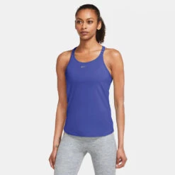 Women's Nike One Luxe Dri-FIT Slim Strappy Tank -BROOKS Shoes Shop b4aia7rqal