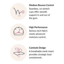 Women's Glamorise No-Bounce Cami Elite Sport Bra -BROOKS Shoes Shop b9qx233uv2