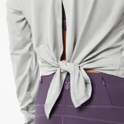 Women's Korsa Hallow Out Tie Back Long Sleeve -BROOKS Shoes Shop cmqc70lujc