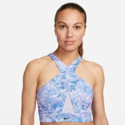 Women's Nike Dri-FIT Wrap Bra Top -BROOKS Shoes Shop cwezegrbni