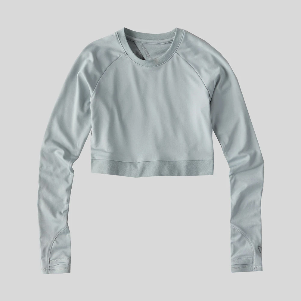 Women's Korsa Vivid Long Sleeve Crop Top 3 Women's Korsa Vivid Long Sleeve Crop Top - Image 3