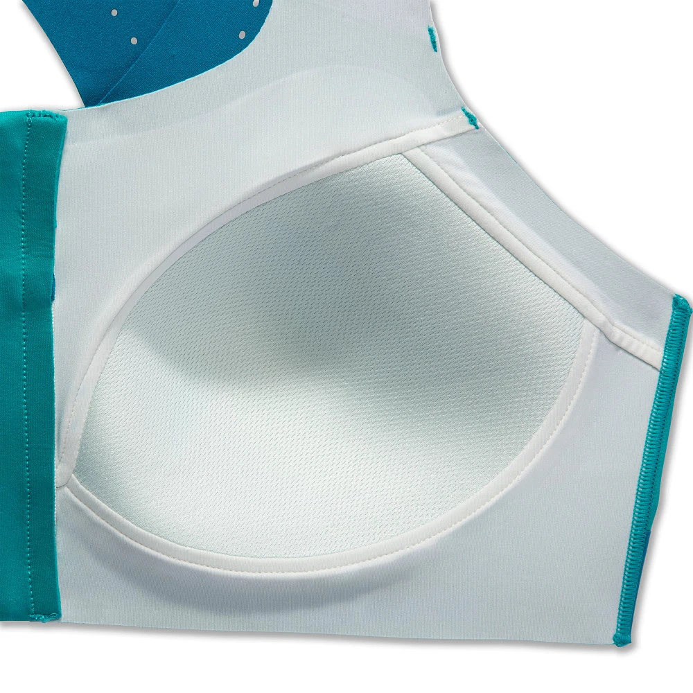 Women's Brooks Dare Zip Run Bra 2.0 16 Women's Brooks Dare Zip Run Bra 2.0 - Image 16