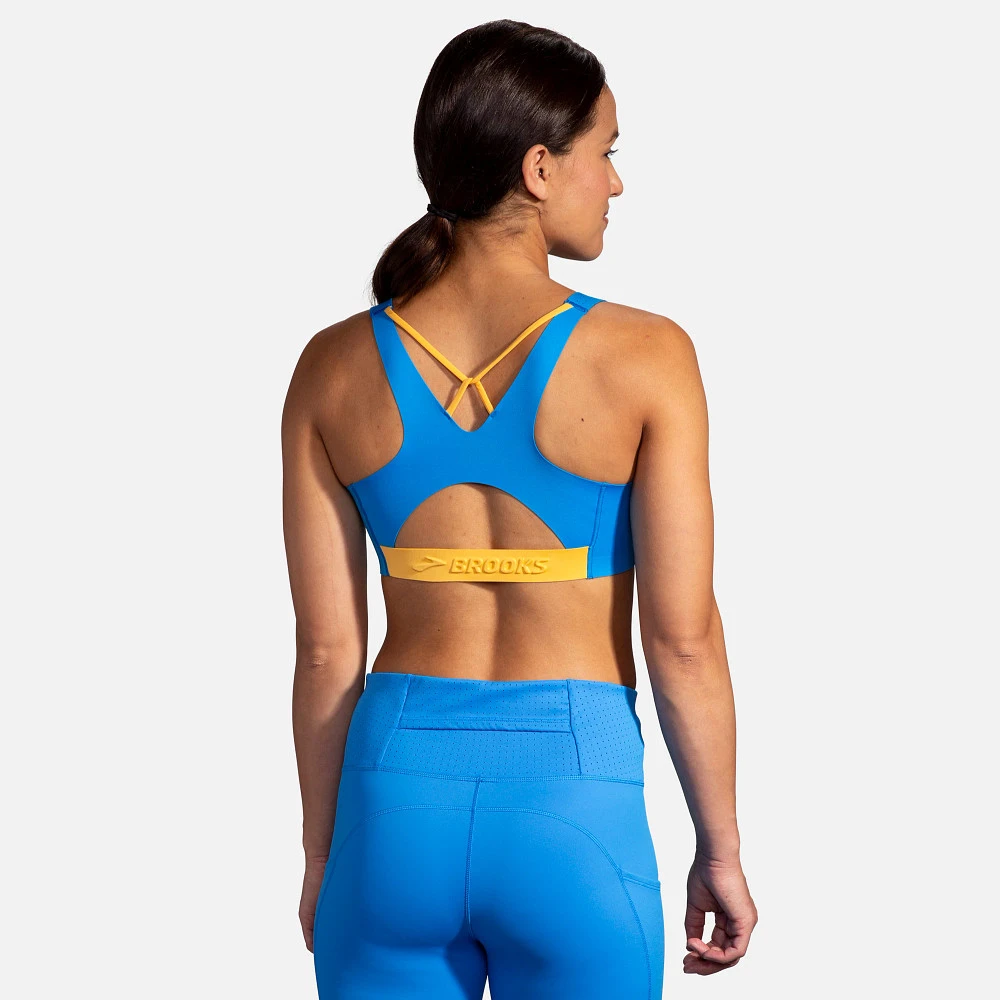 Women's Brooks Dare V Neck Run Bra 2 Women's Brooks Dare V Neck Run Bra - Image 2