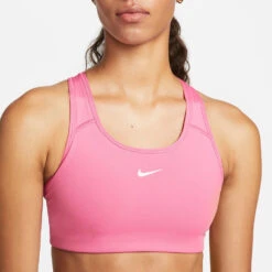 Women's Nike Swoosh Padded Bra -BROOKS Shoes Shop eytntvlyuz