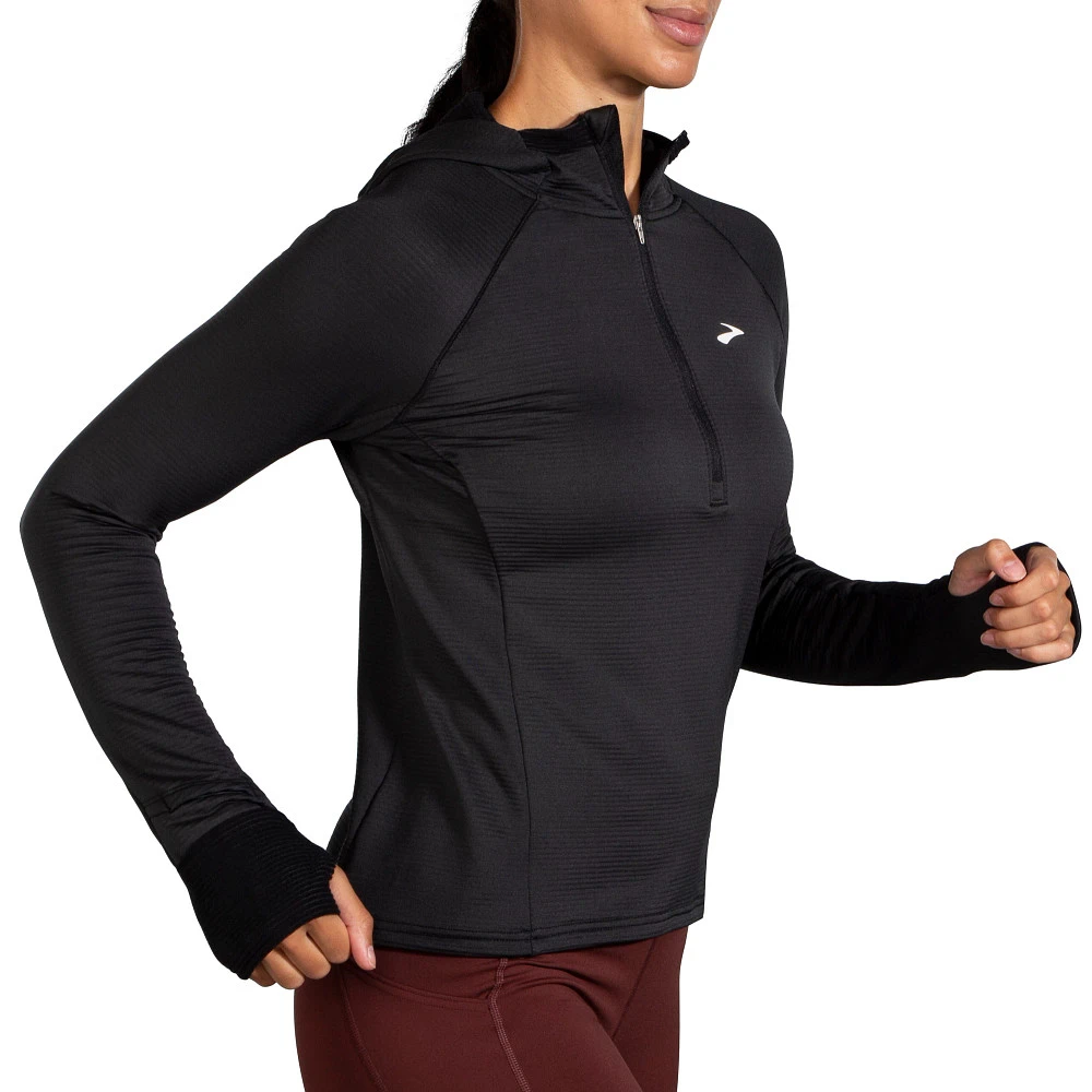 Women's Brooks Notch Thermal Hoodie 3 Women's Brooks Notch Thermal Hoodie - Image 3