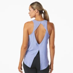 Women's Korsa Hallow Out Tie Back Tank -BROOKS Shoes Shop fgt2vpknjw