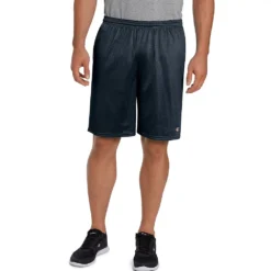 Men's Champion Long Mesh Shorts With Pockets -BROOKS Shoes Shop gpnaprl8fy