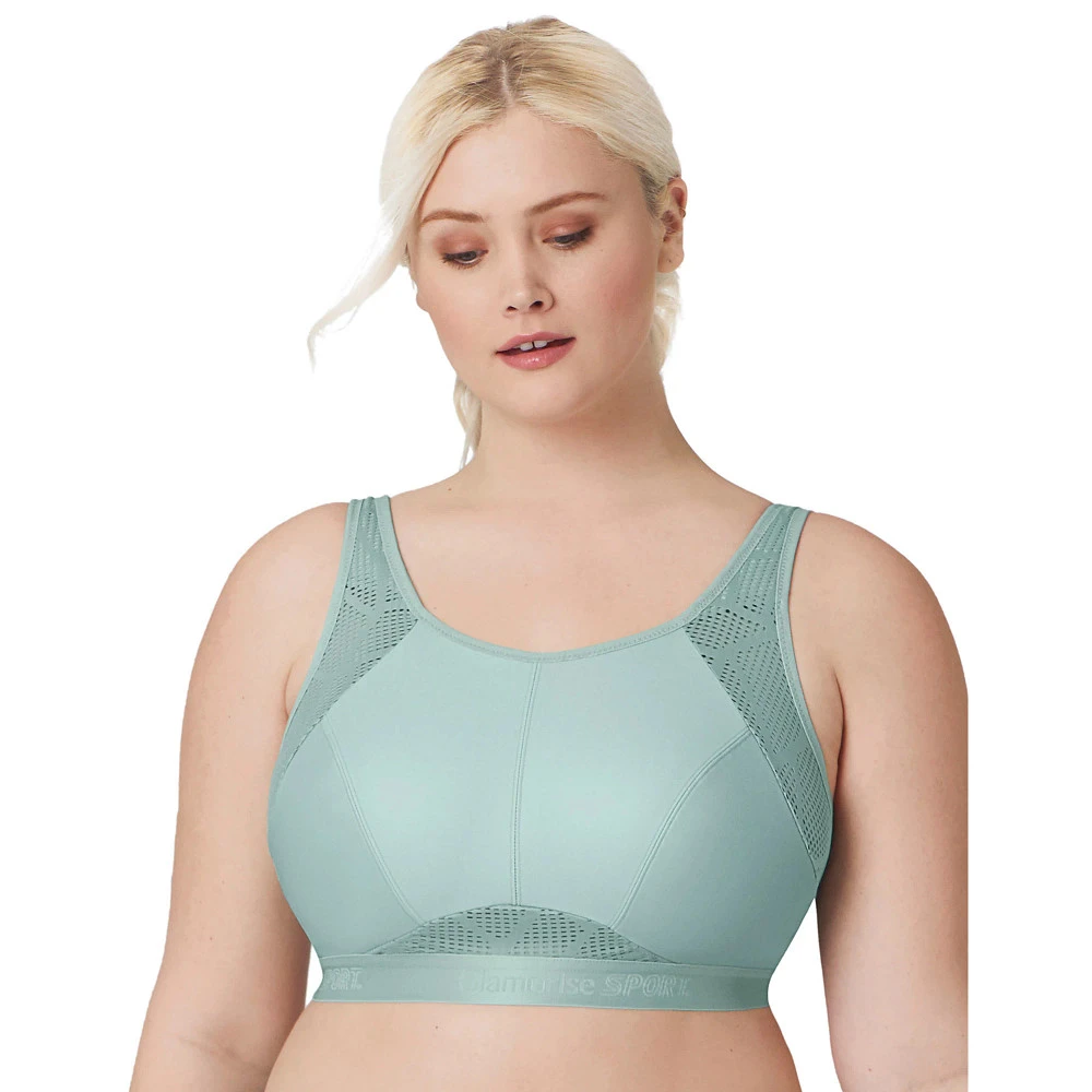 Women's Glamorise No-Sweat Mesh Sports Bra 9 Women's Glamorise No-Sweat Mesh Sports Bra - Image 9