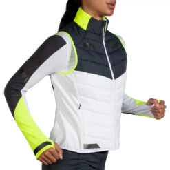 Women's Brooks Run Visible Insulated Vest -BROOKS Shoes Shop hsgheqyfuh