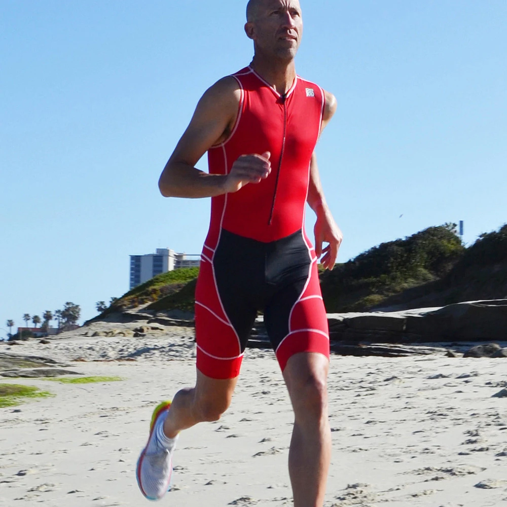 Men's De Soto Mobuis Sleeveless Trisuit 9 Men's De Soto Mobuis Sleeveless Trisuit - Image 9