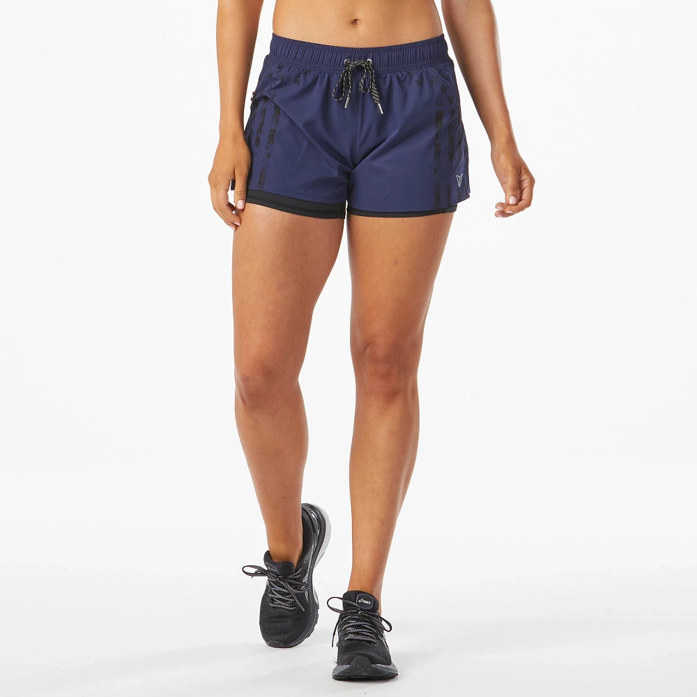 Women's Korsa High Impact Cardio 2-in-1 Short 1 Women's Korsa High Impact Cardio 2-in-1 Short