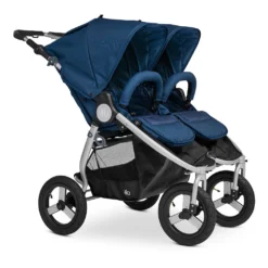 Bumbleride Indie Twin Jogging Stroller - Silver Frame