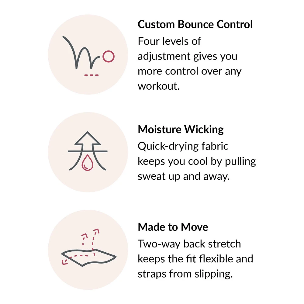 Women's Glamorise Custom Control Sport Bra 6 Women's Glamorise Custom Control Sport Bra - Image 6