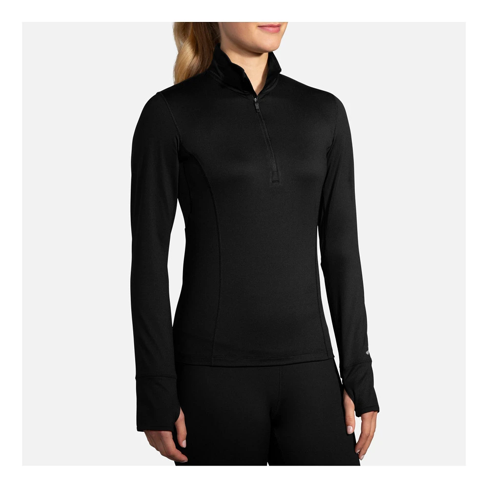 Women's Brooks Dash 1/2 Zip 1 Women's Brooks Dash 1/2 Zip