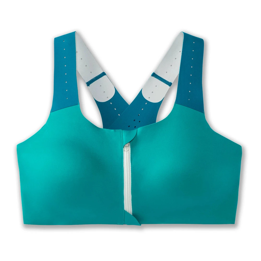 Women's Brooks Dare Zip Run Bra 2.0 17 Women's Brooks Dare Zip Run Bra 2.0 - Image 17