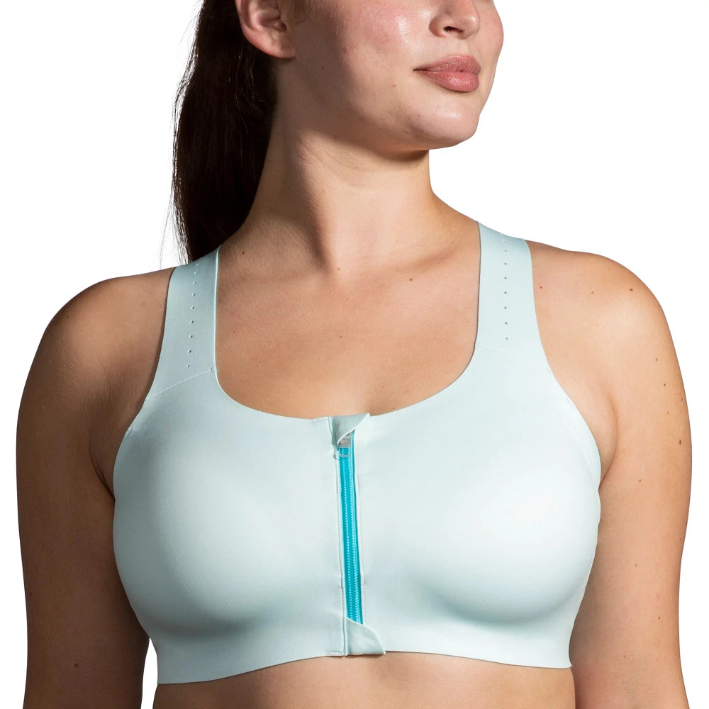 Women's Brooks Dare Zip Run Bra 2.0 19 Women's Brooks Dare Zip Run Bra 2.0 - Image 19