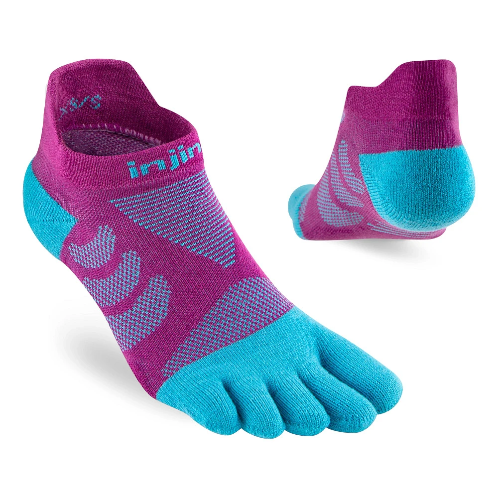 Women's Injinji Ultra Run No Show CoolMax Socks 2 Women's Injinji Ultra Run No Show CoolMax Socks - Image 2