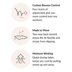 Women's Glamorise Custom Control Sport Bra 30 Women's Glamorise Custom Control Sport Bra -BROOKS Shoes Shop or9dt2c8nc