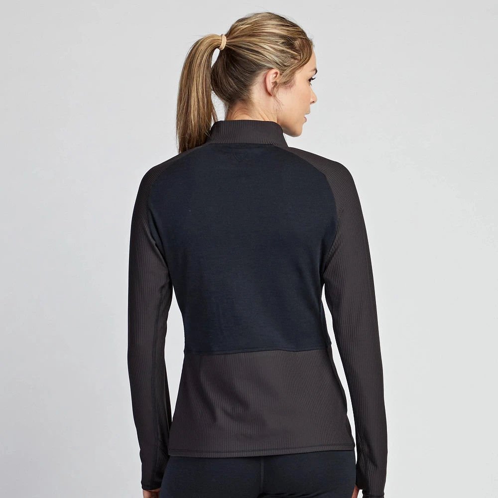 Women's Korsa Wool RibTech Half Zip 8 Women's Korsa Wool RibTech Half Zip - Image 8