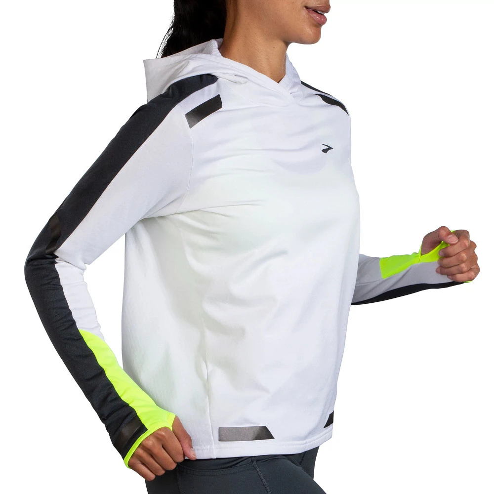 Women's Brooks Run Visible Thermal Hoodie 3 Women's Brooks Run Visible Thermal Hoodie - Image 3