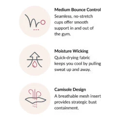 Women's Glamorise No-Bounce Camisole Sport Bra -BROOKS Shoes Shop p7cngefsbk