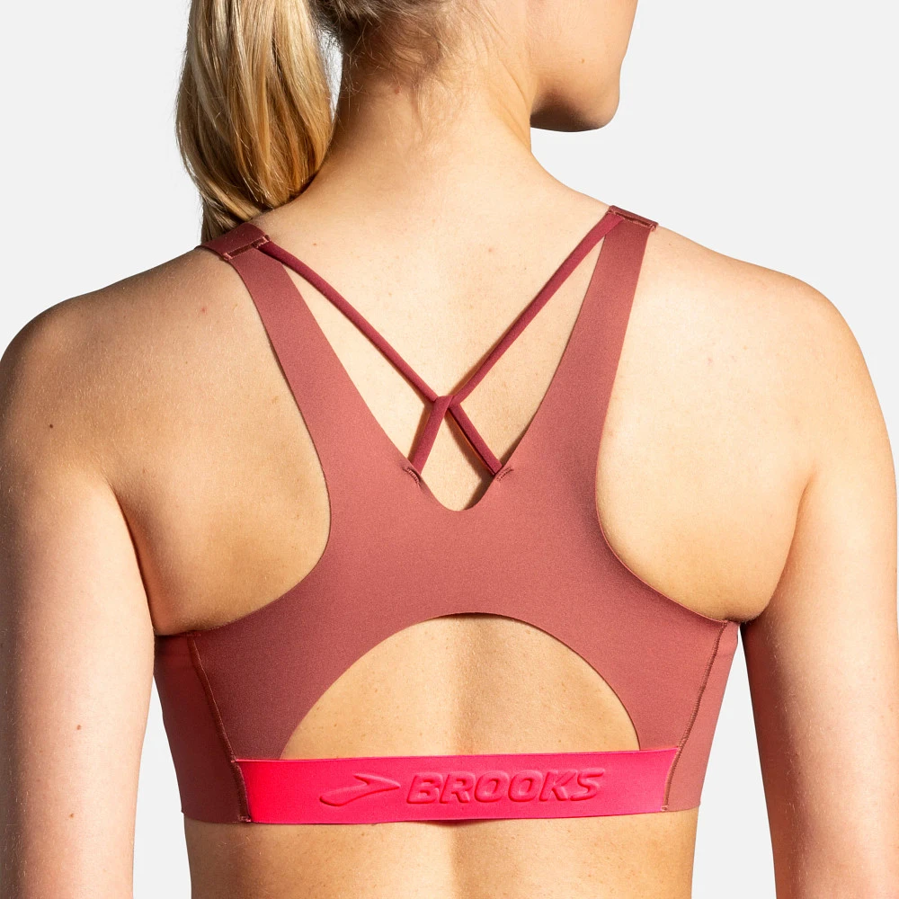 Women's Brooks Dare V Neck Run Bra 9 Women's Brooks Dare V Neck Run Bra - Image 9
