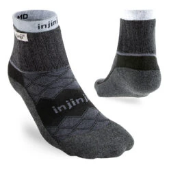 Men's Injinji Liner + Runner Mini-Crew CoolMax Socks 5 Men's Injinji Liner + Runner Mini-Crew CoolMax Socks -BROOKS Shoes Shop pv8dkwurzf