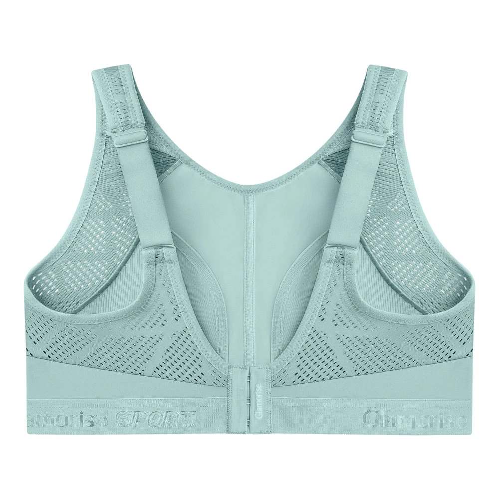 Women's Glamorise No-Sweat Mesh Sports Bra 16 Women's Glamorise No-Sweat Mesh Sports Bra - Image 16