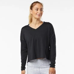 Women's Korsa Hallow Out Tie Back Long Sleeve -BROOKS Shoes Shop qwdcrx49qx