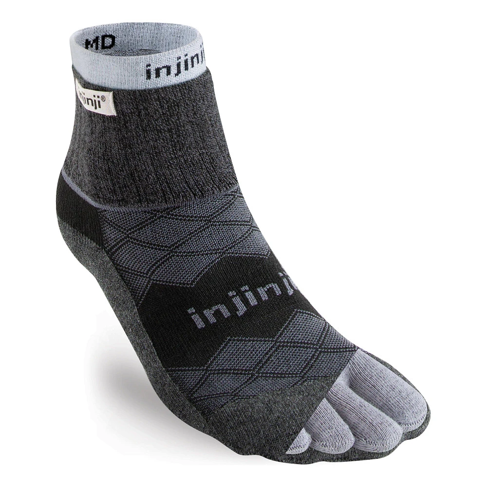 Men's Injinji Liner + Runner Mini-Crew CoolMax Socks 2 Men's Injinji Liner + Runner Mini-Crew CoolMax Socks - Image 2