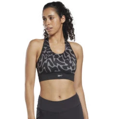 Women's Reebok Run Bra All Over Print -BROOKS Shoes Shop sj9qajavsu