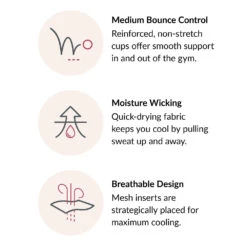 Women's Glamorise No-Sweat Mesh Sports Bra 32 Women's Glamorise No-Sweat Mesh Sports Bra -BROOKS Shoes Shop sx4x1jnd3k