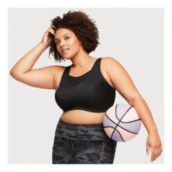 Women's Glamorise No-Bounce Cami Elite Sport Bra -BROOKS Shoes Shop sxeiafmqtp