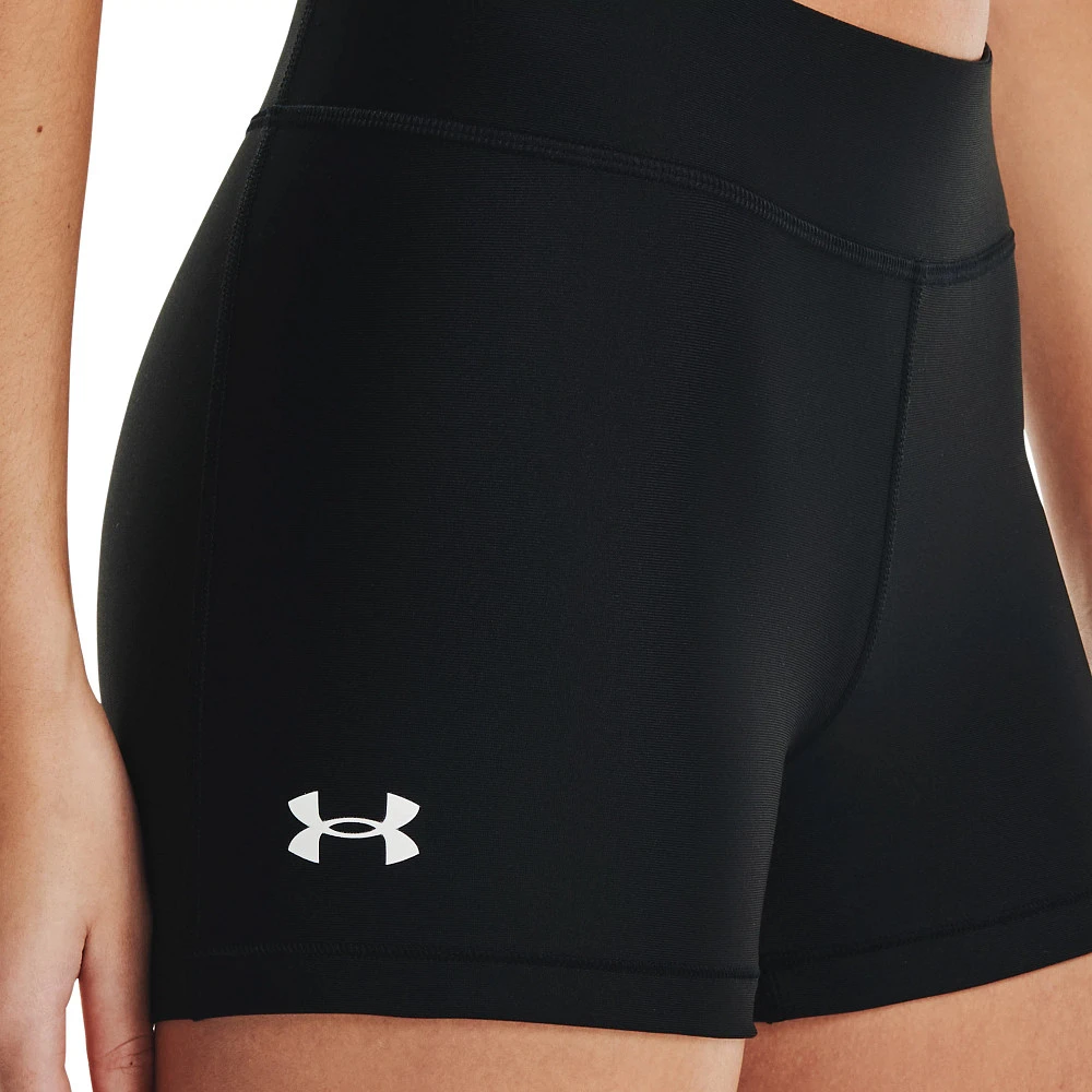 Women's Under Armour HeatGear Mid-Rise Shorty 3-Inch Shorts 3 Women's Under Armour HeatGear Mid-Rise Shorty 3-Inch Shorts - Image 3