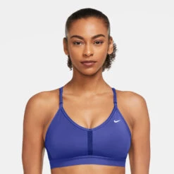 Women's Nike Indy V-Neck Bra -BROOKS Shoes Shop vlxuggd8in