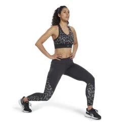 Women's Reebok Run Bra All Over Print -BROOKS Shoes Shop whksatnpwp