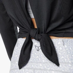 Women's Korsa Hallow Out Tie Back Long Sleeve -BROOKS Shoes Shop wrvxj9p2hs