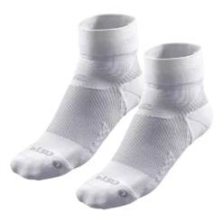 R-Gear OS1st Plantar Fasciitis Quarter Crew 2 Pack Socks