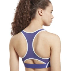 Women's Reebok Lux Racer Padded Colorblocked Bra -BROOKS Shoes Shop xa5nvyibzl