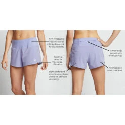 Women's Korsa Perforated 3" Short -BROOKS Shoes Shop xiibq5mqca