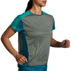 Women's Brooks Sprint Free Short Sleeve 2.0 -BROOKS Shoes Shop xmrpjdkfrr