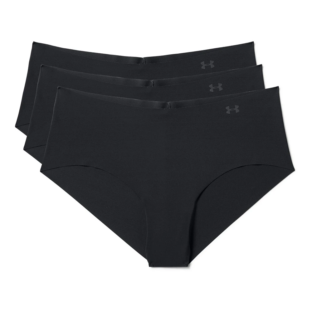 Women's Under Armour Pure Stretch Hipster 3 Pack 4 Women's Under Armour Pure Stretch Hipster 3 Pack - Image 4